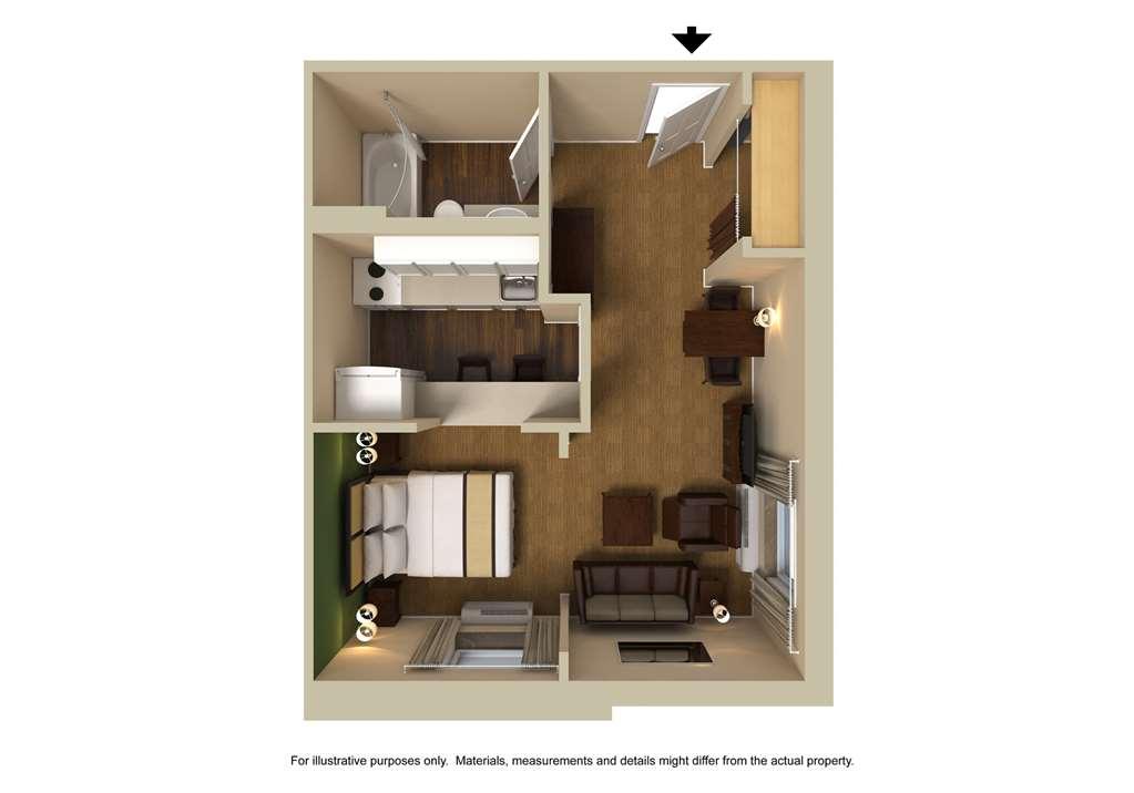 Extended Stay America Suites - Chicago - Lombard - Yorktown Center Ruang foto